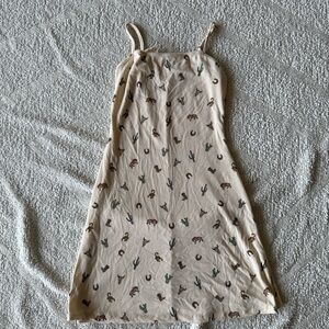 Multicolored Casual Spaghetti Strap Sundress